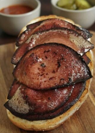 Classic Fried Bologna Sandwiches