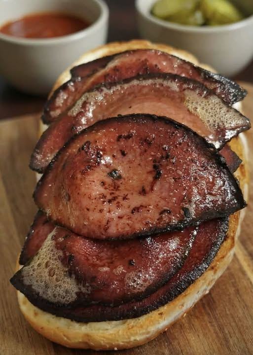 Classic Fried Bologna Sandwiches