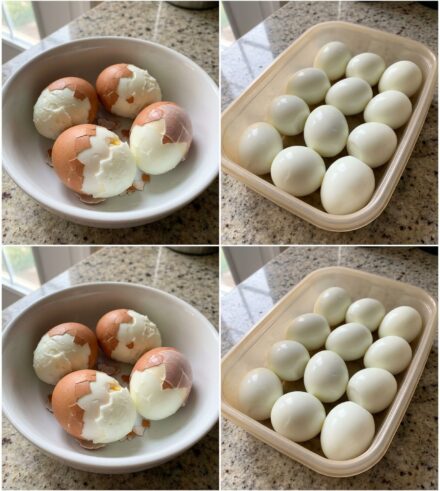 Chef’s Clever Hack for Perfectly Peeled Hard-Boiled Eggs