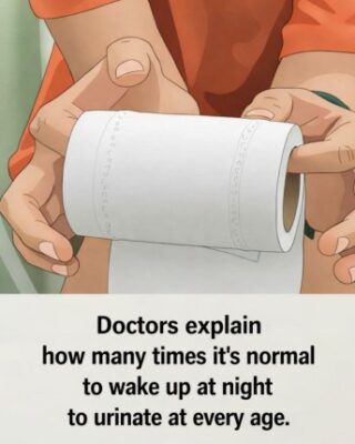 Doctors explain how many times it’s normal to wake up at night to urinate at each age…See more