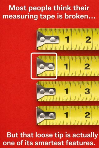 The Hidden Function Behind a Common Measuring Tape Feature