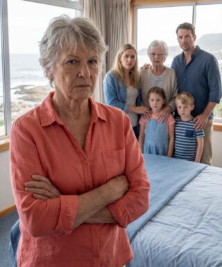 I bought the beach house with my husband’s inheritance, thinking I would finally have some peace. Then the phone rang. “Mom, we’re all going this summer… but you can stay in the back room,” my son said. I smiled and replied, “Of course.”