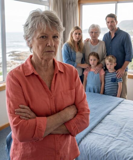 I bought the beach house with my husband’s inheritance, thinking I would finally have some peace. Then the phone rang. “Mom, we’re all going this summer… but you can stay in the back room,” my son said. I smiled and replied, “Of course.”