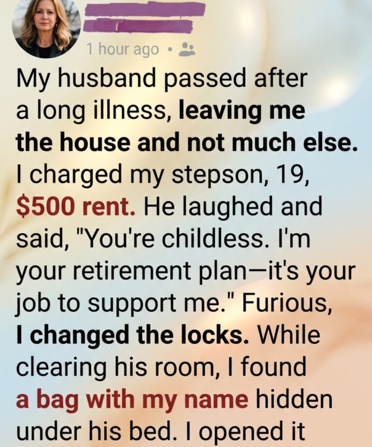 After My Husband Passed Away, a Painful Family Talk Uncovered an Unexpected Comfort