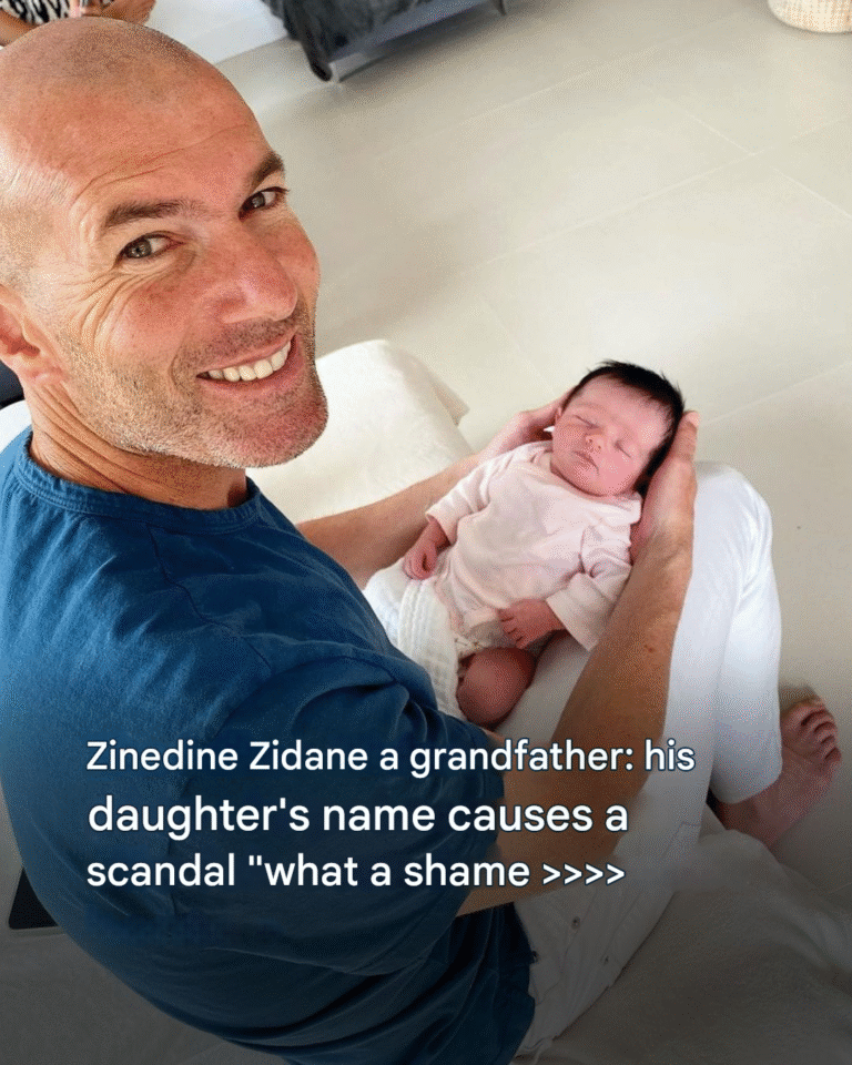 Zinedine Zidane becomes a grandfather again at 51: his son Enzo has become a father of twin girls!