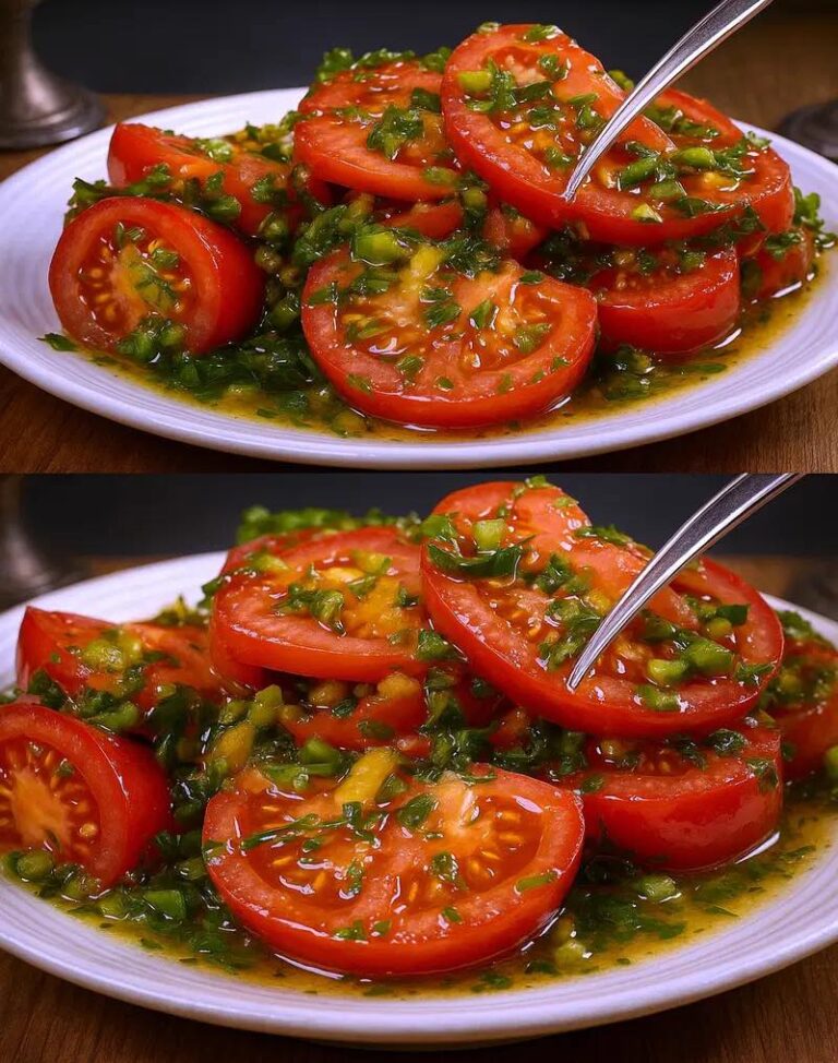 Magic Tomato Salad: The explosion of flavor in your mouth