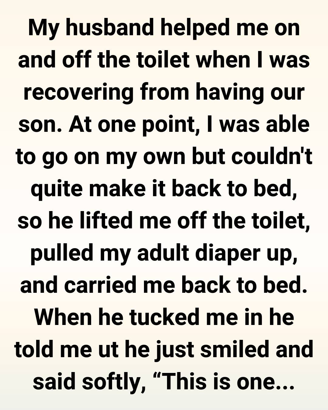 I Felt Broken After Childbirth… Until My Husband Whispered These Words