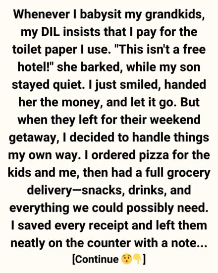 My Daughter-in-Law Made Me Pay for Toilet Paper — So I Taught Her a Lesson She’ll Never Forget