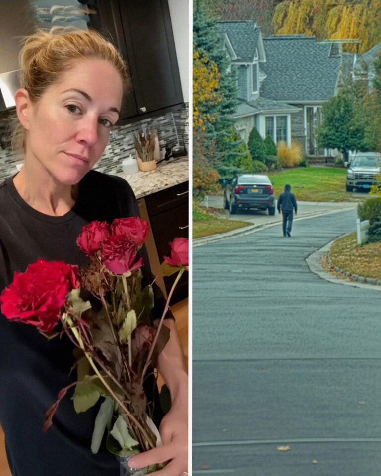 My Husband Started Bringing Home Flowers Every Friday – One Day I Found a Note in the Bouquet and Followed Him After Work