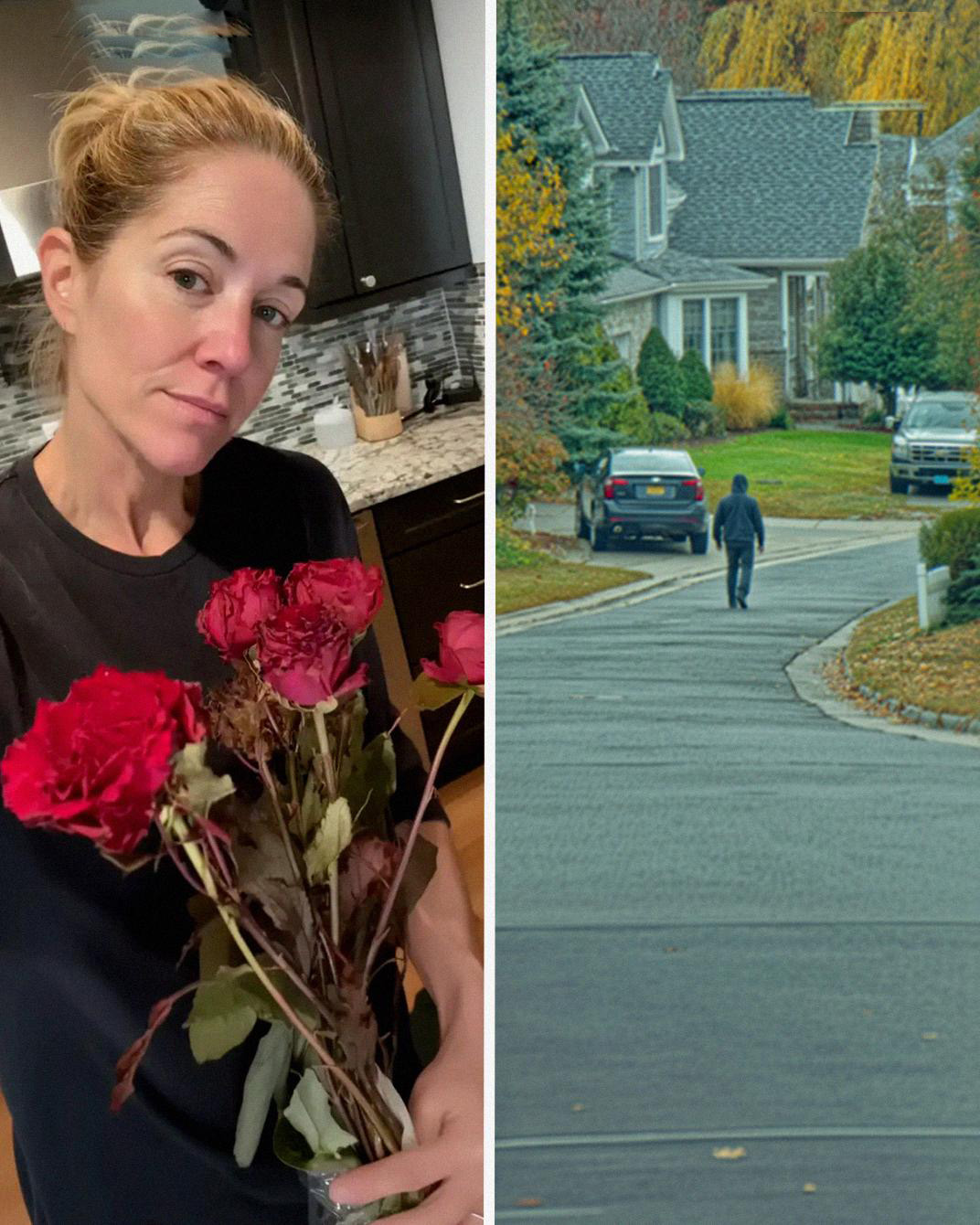 My Husband Started Bringing Home Flowers Every Friday – One Day I Found a Note in the Bouquet and Followed Him After Work
