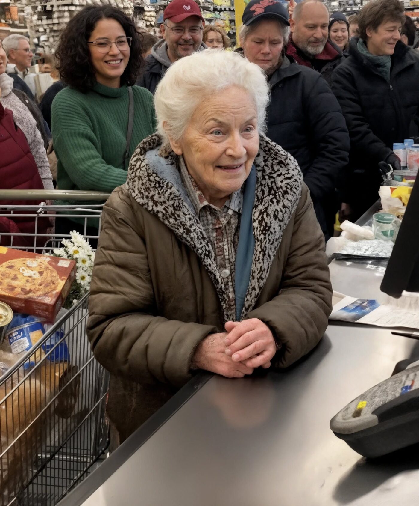 I paid for the purchases of an elderly lady whose card had been declined; two days later, my life changed completely.