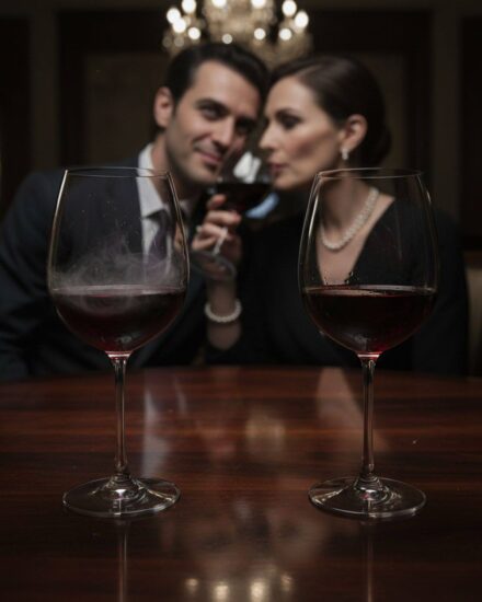 On our anniversary, I saw my husband put something in my glass. I switched it with his sister’s…