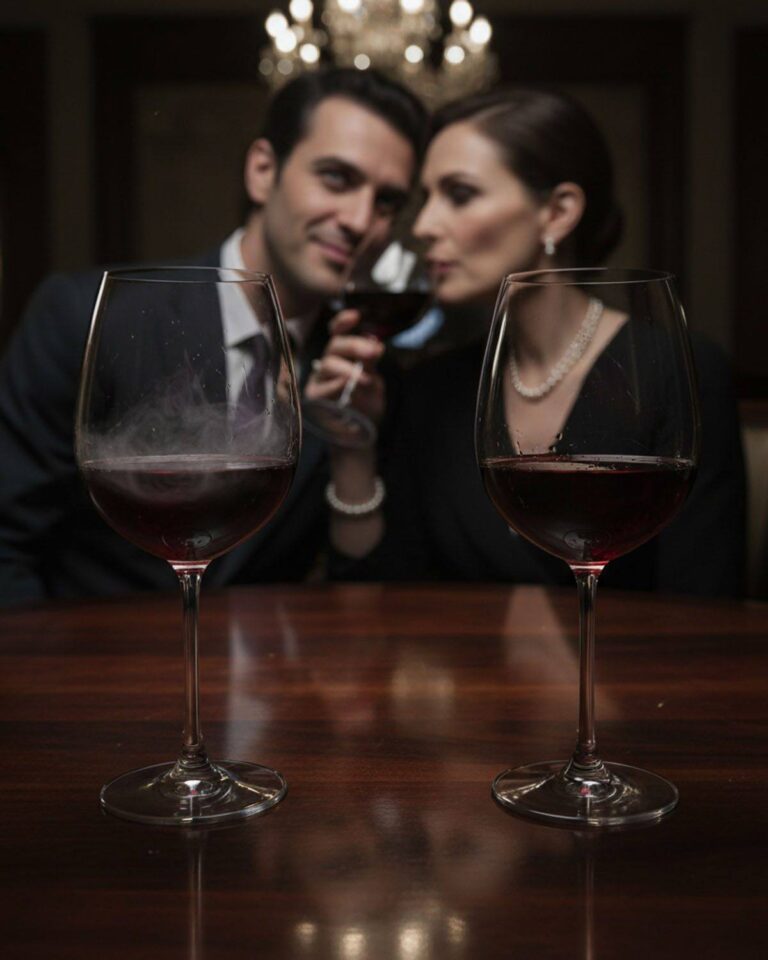 On our anniversary, I saw my husband put something in my glass. I switched it with his sister’s…