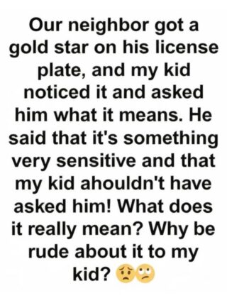 The Symbolism Carried by Gold Star License Plates