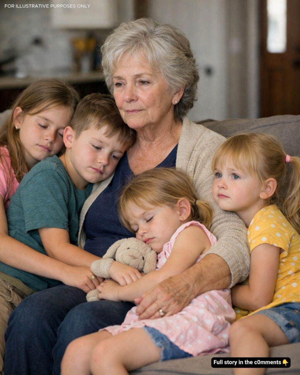 At 71, I became the guardian of four grandchildren. Then a package arrived that revealed everything.