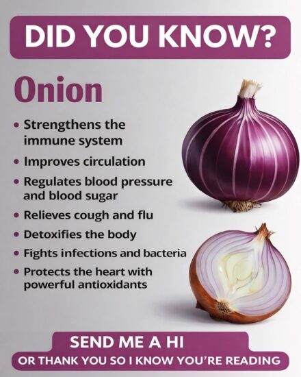 Women who eat red onions… here’s what happens!