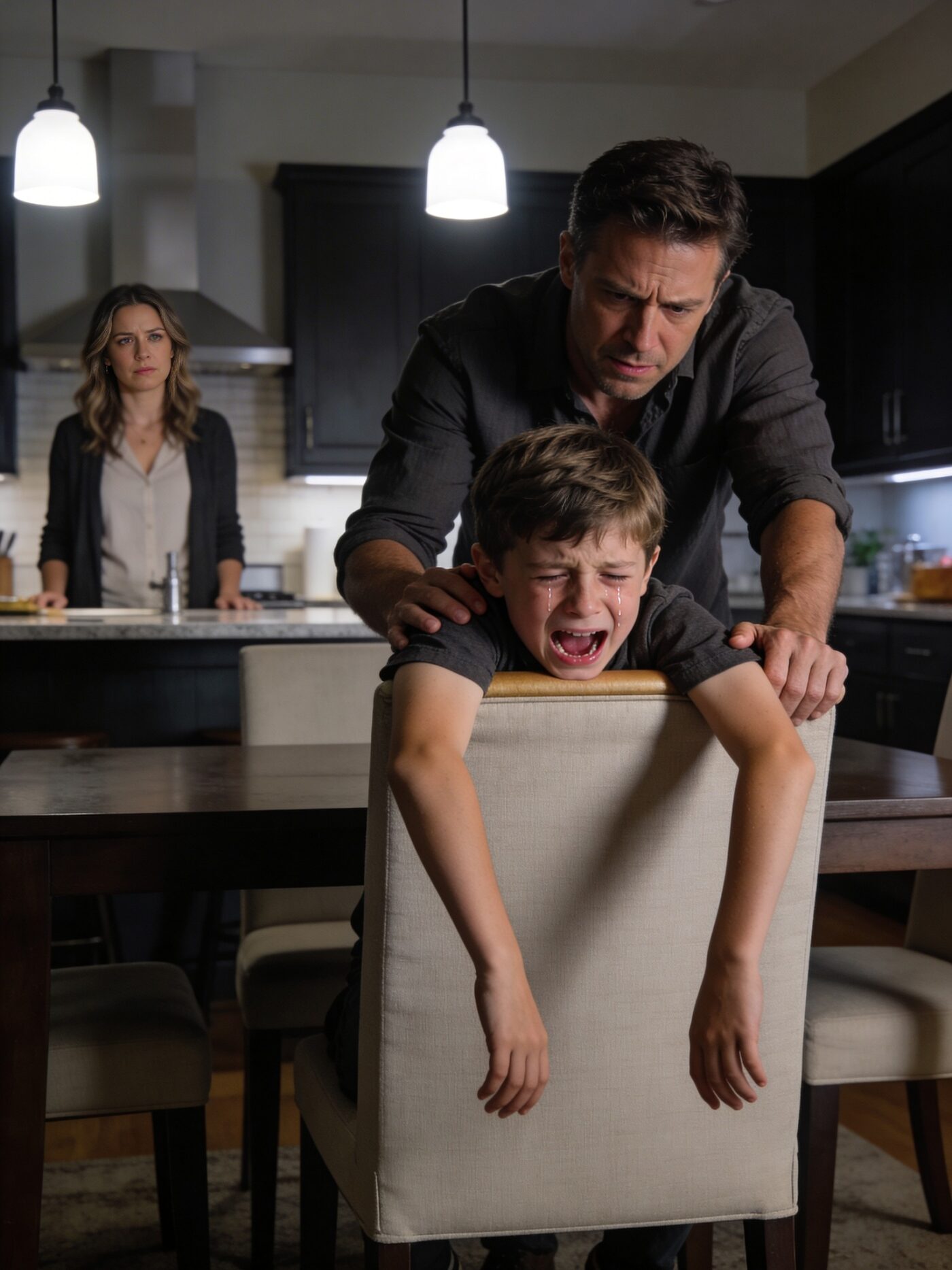 My son came home acting strange, but it was his refusal to sit that led me to the police station.