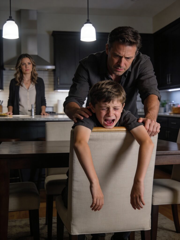 My son came home acting strange, but it was his refusal to sit that led me to the police station.