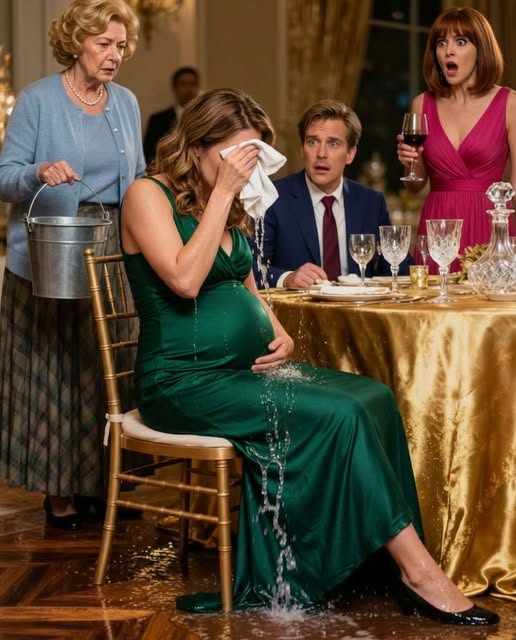 I never told my ex-husband and his wealthy family I secretly owned their employer’s billion-dollar company. They believed I was a poor pregnant burden. At dinner, my ex-mother-in-law “accidentally” dumped ice water on me to emba:rrass me.