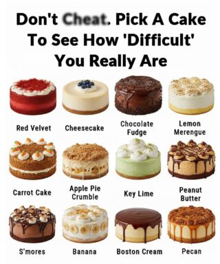 Pick a Cake to See How ‘Difficult’ You Really Are