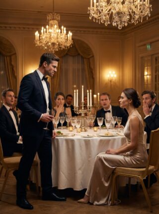 When I refused to pay at that fancy restaurant, he looked at me like I was a stranger while his mother smiled smugly. Suddenly, he splashed his drink on me and said, “You pay, or this ends here.” The silence was profound, and I felt a burning sensation in my chest. I slowly wiped myself off, looked him in the eye, and replied, “Okay.” Because what I did next left them speechless and with no way out.