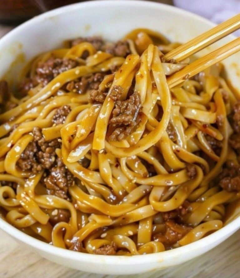 Mongolian Ground Beef Noodles: A 20-Minute Weeknight Wonder