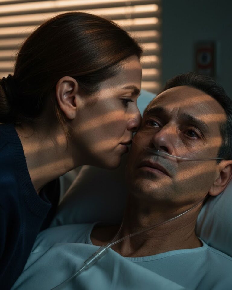 For 12 years, she knew her husband was unfaithful, but she never said a word. She cared for him, she was an exemplary wife… until, on his deathbed, she whispered a phrase that left him frozen and breathless: the real punishment was just beginning.