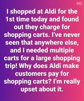 Why Aldi Uses a Coin Deposit System for Shopping Carts