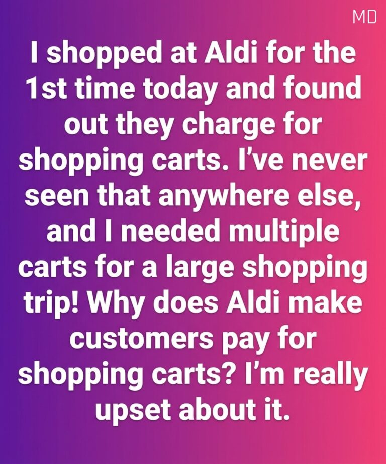 Why Aldi Uses a Coin Deposit System for Shopping Carts