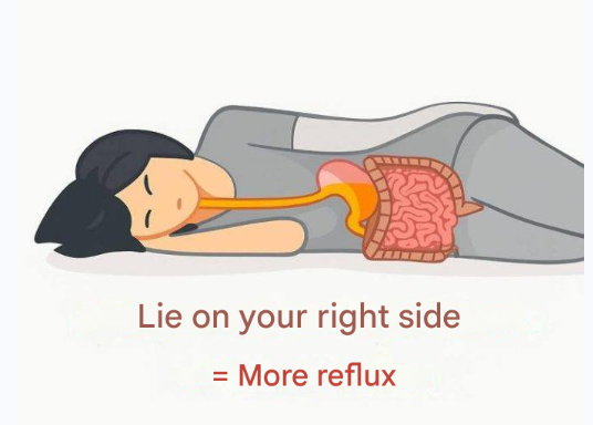More restful sleep can be achieved by learning the secret of sleeping on your left side.