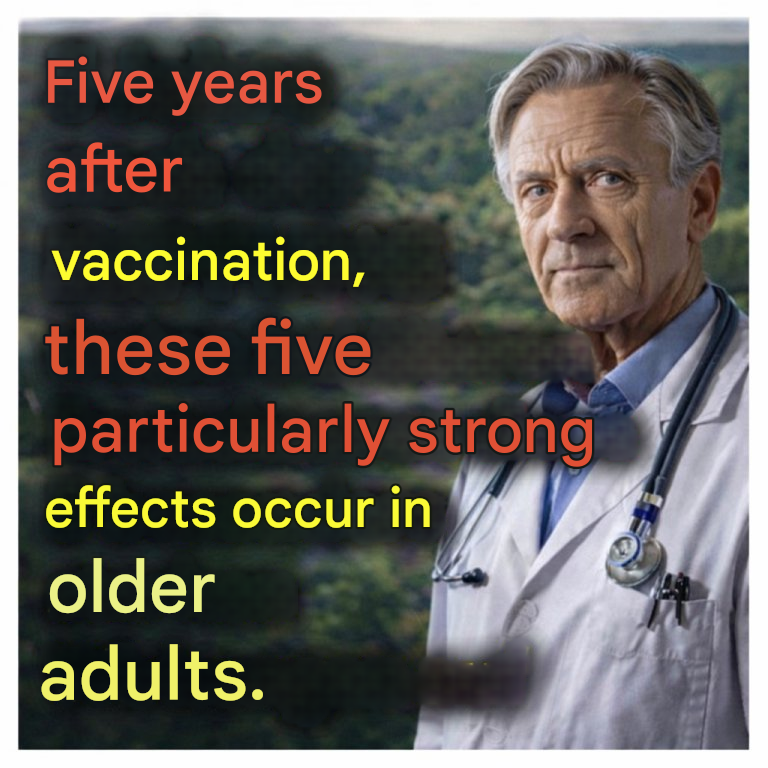 Five effects that are still being studied years after COVID-19 vaccination in older people.