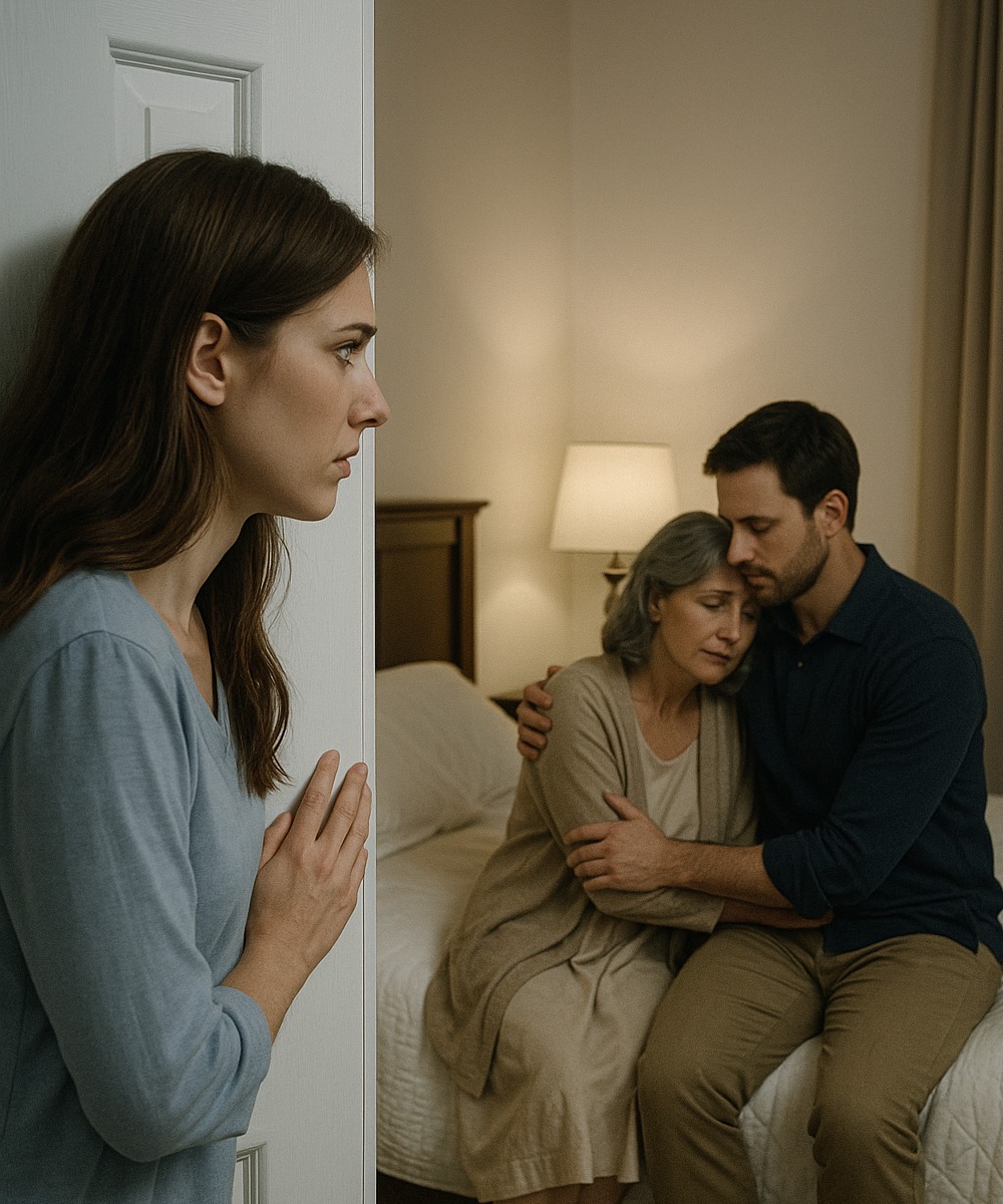 Married for Three Years, But Every Night Her Husband Slept in His Mother’s Room — Until One Night She Followed Him and Discovered the Truth She Never Expected