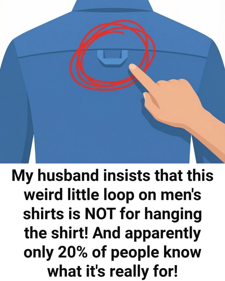 Why Button-Down Shirts Feature a Loop on the Back!