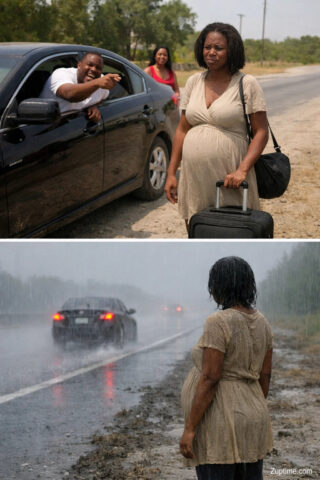 He Kicked His Pregnant Wife Out in the Rain. By Morning, He Was Finished