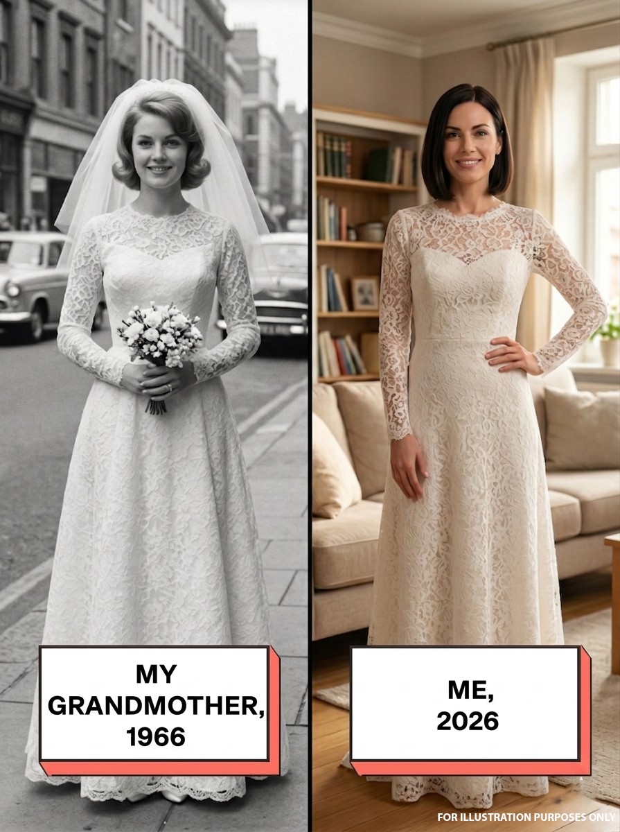 I Chose to Honor My Grandmother by Wearing Her Wedding Dress — While Altering It, I Discovered a Hidden Note That Changed Everything I Knew About My Parents