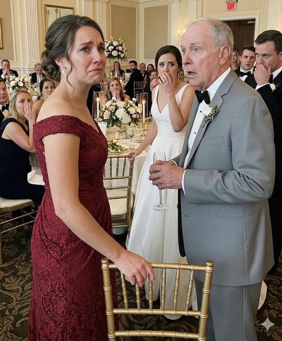 I raised my sister alone. At her wedding, her father-in-law insulted me in front of everyone until I stood up and said, “Do you even know who I am?” He turned pale…