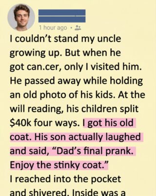 They Mocked Me for Inheriting a Smelly Old Coat — They Had No Idea What Was Hidden Inside