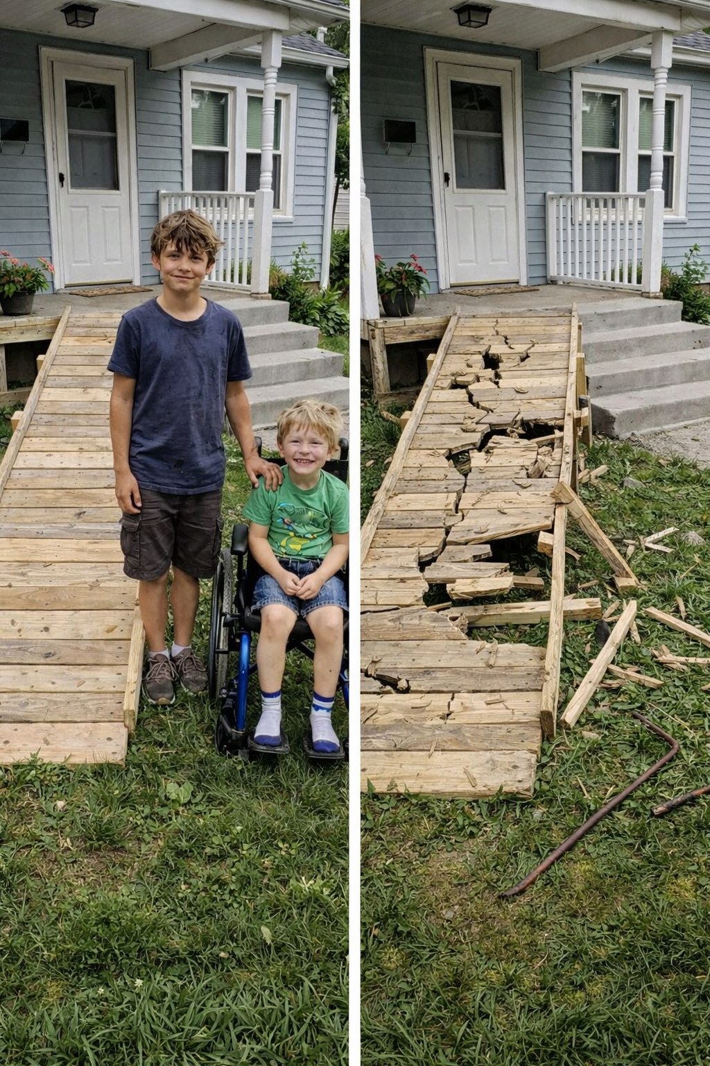 My Son Built a Ramp for the Boy Next Door — What Happened Next Shocked Everyone