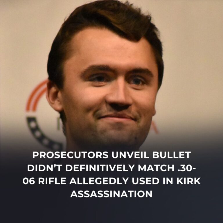 Prosecutors Unveil Bullet Didn’t Definitively Match .30-06 Rifle Allegedly Used in Kirk Assassination