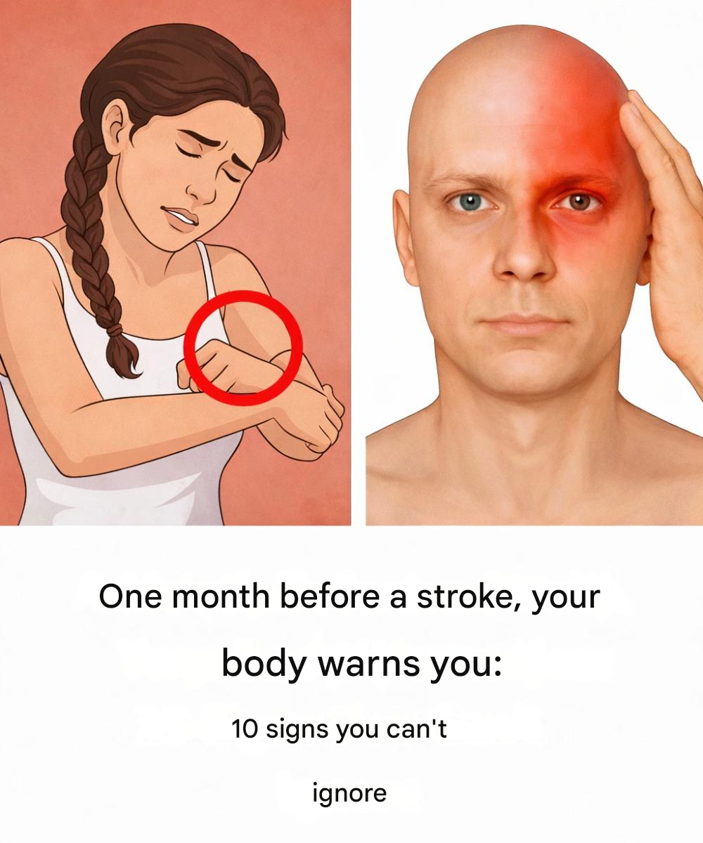 10 Warning Signs Your Body May Be Sending You One Month Before a Stroke – Don’t Ignore These Red Flags