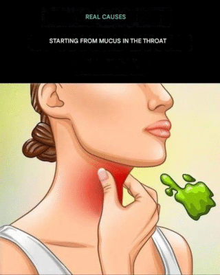The real causes of mucus in the throat and how to get rid of it